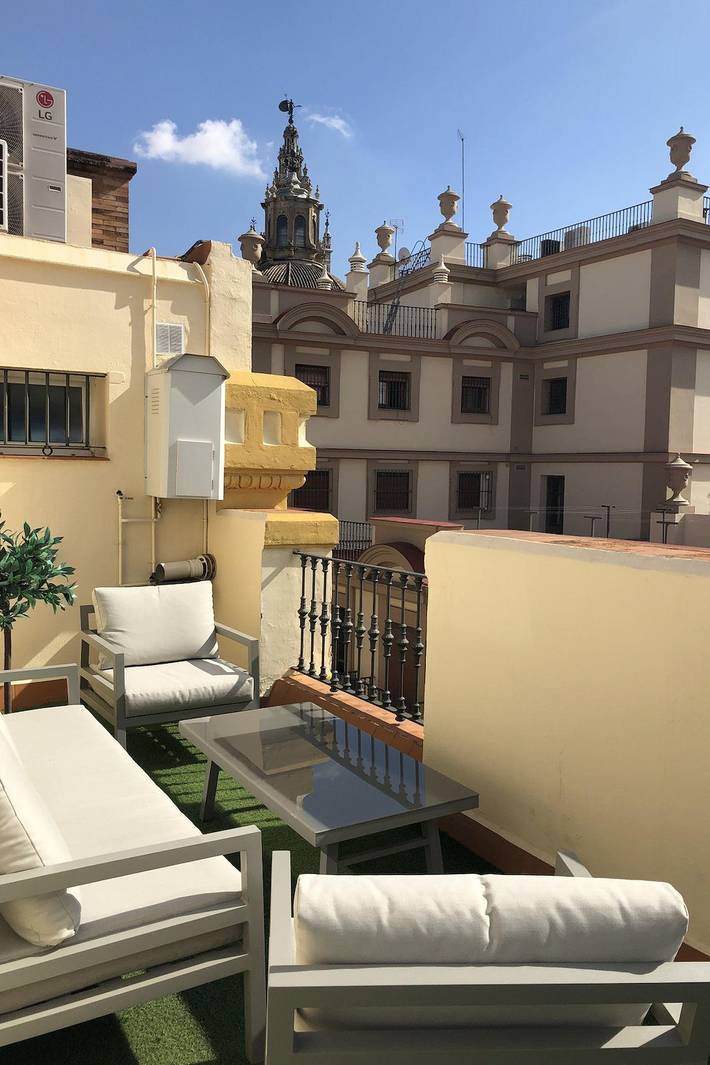 Apartamento de férias para 3 pessoas, com terraço em Sevilha