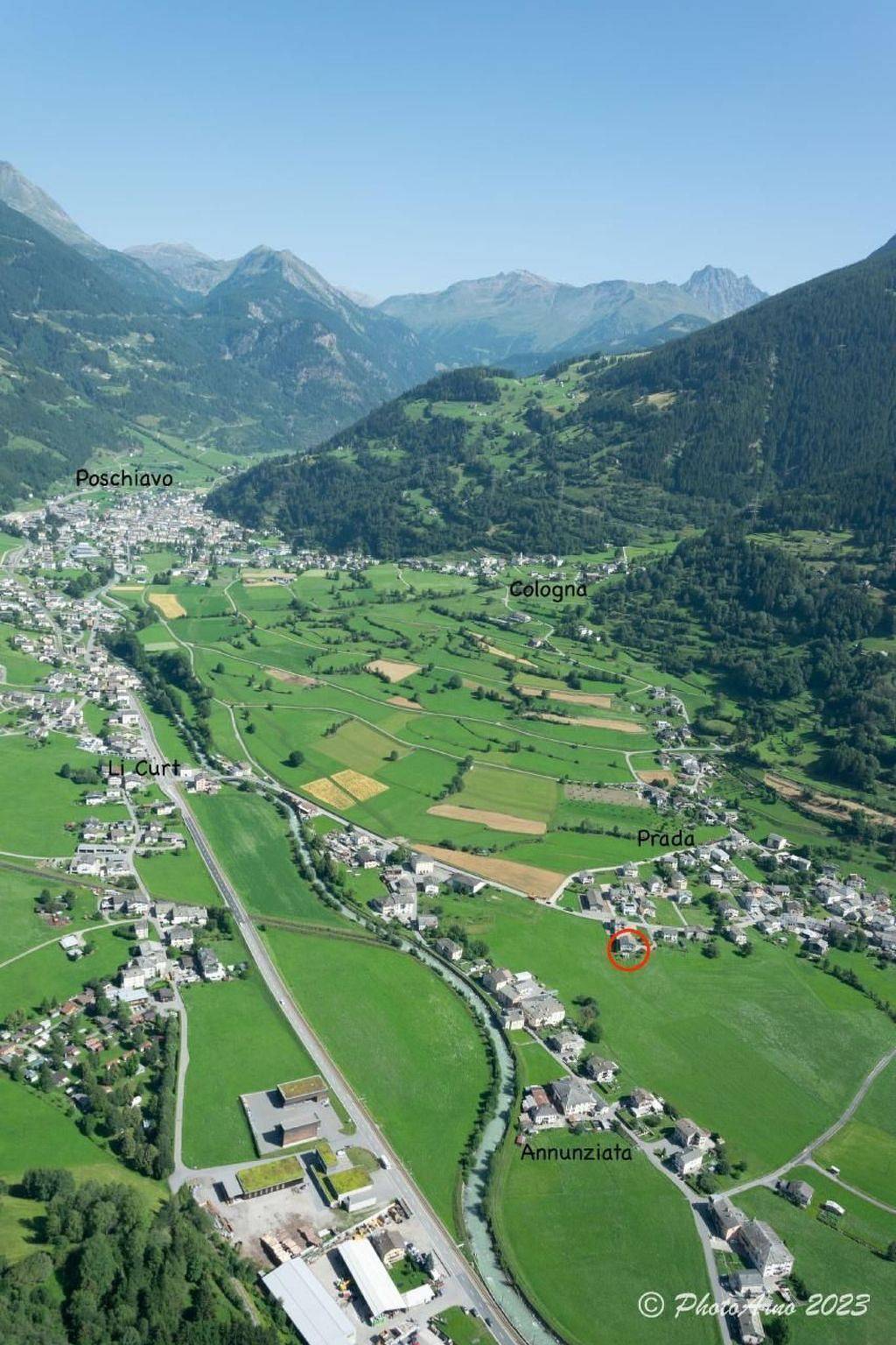Ganze Wohnung, Sonnige 2.5-Zimmer Wohnung an ruhiger Lage in Prada (Poschiavo), Poschiavo