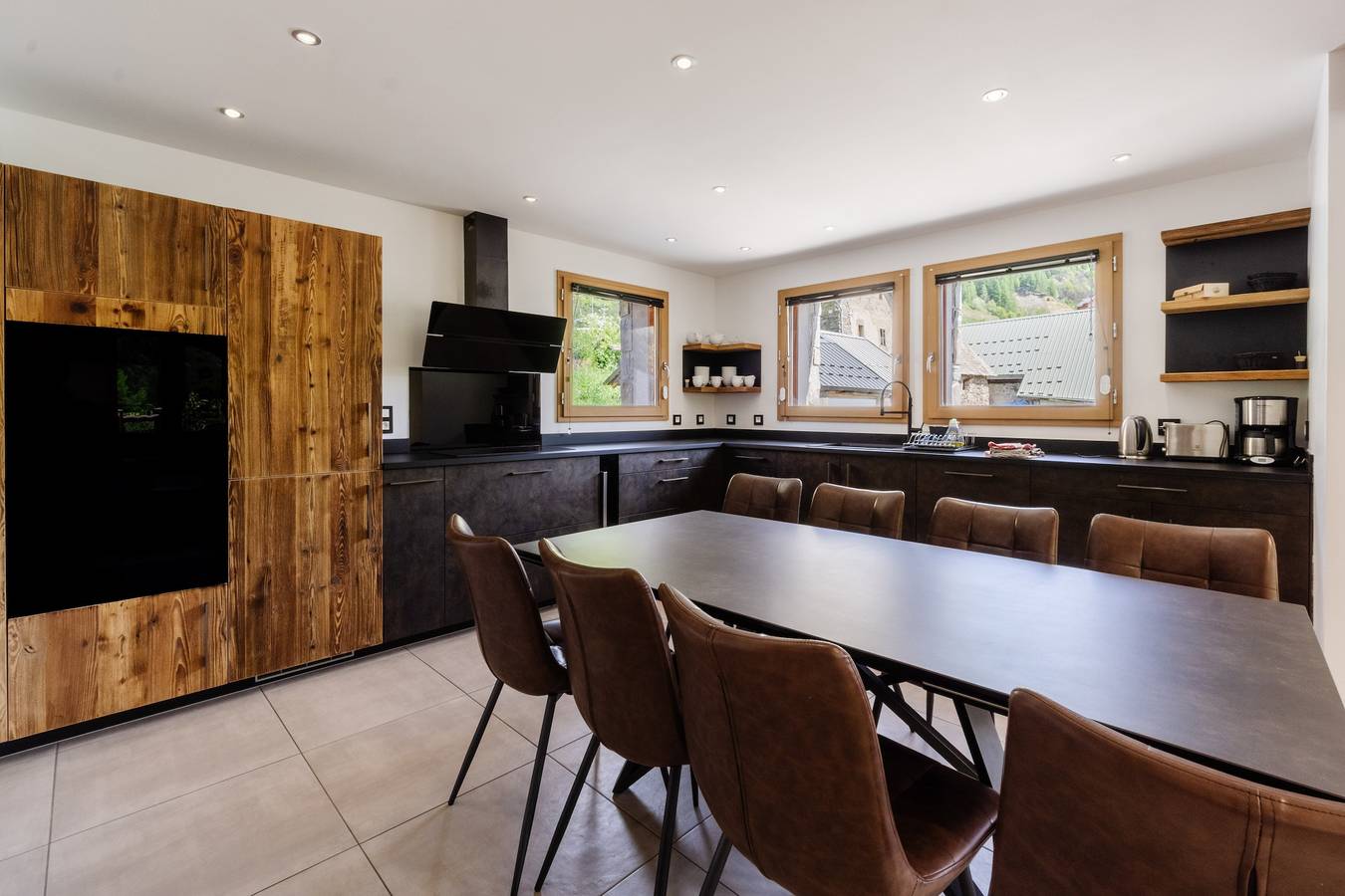 Chalet 'Lamartine' avec vue sur les montagnes, terrasse privée et Wi-Fi in Valloire, Région de Saint-Jean-de-Maurienne