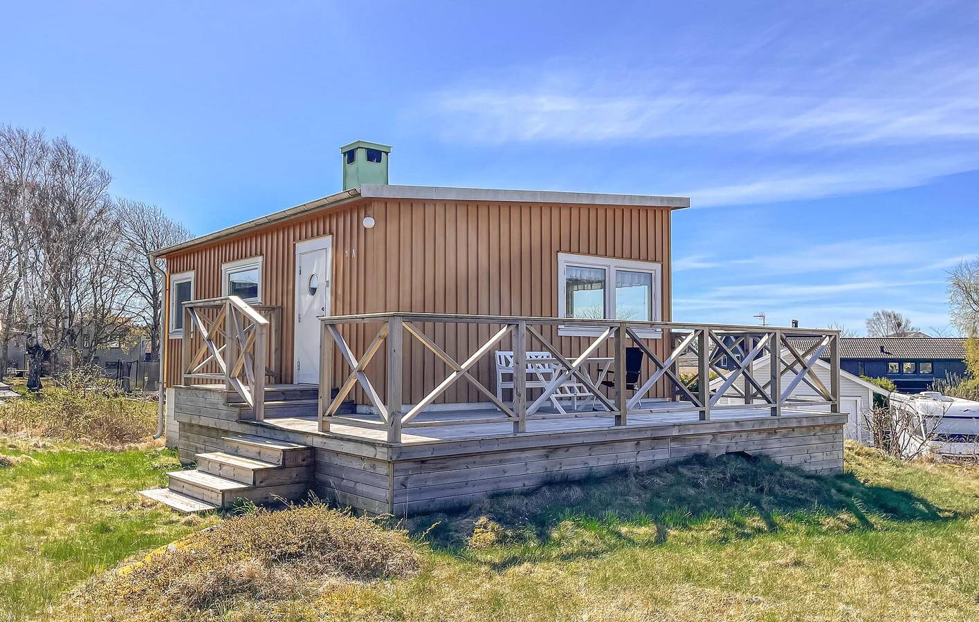Ferienhaus für 4 Personen mit Garten in Frillesas, Halland