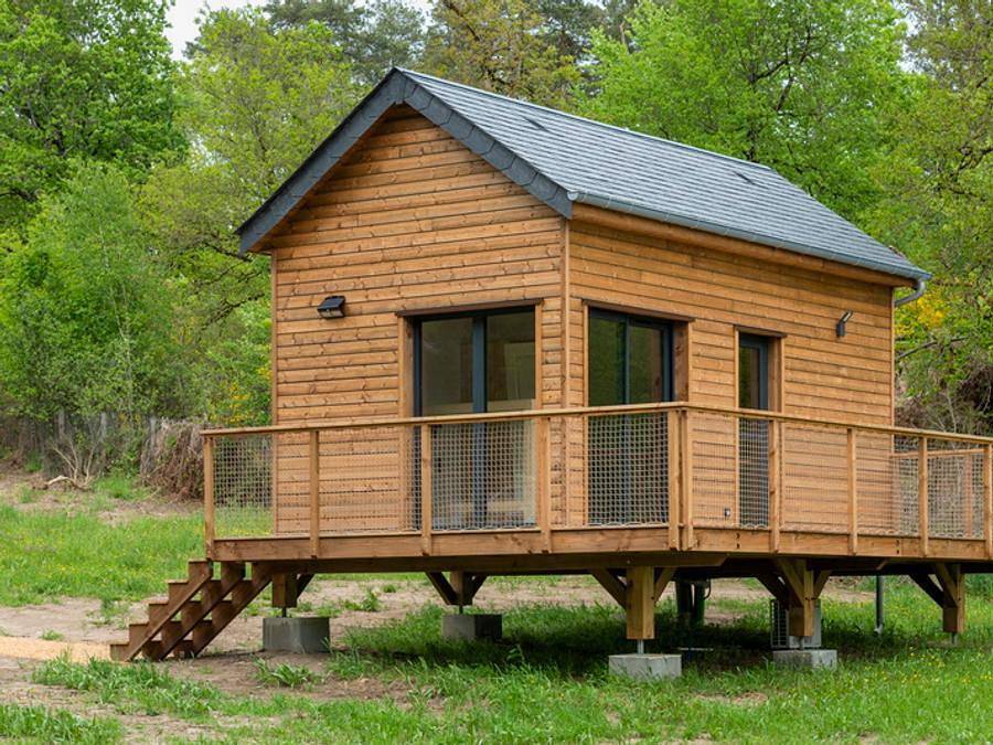 Domaine des Monédières - Vacancéole - Chalet 4 persons - Charming cabin with forest view (2ad + 2child (-12y)) in Meyrignac-l'Église, Tulle region