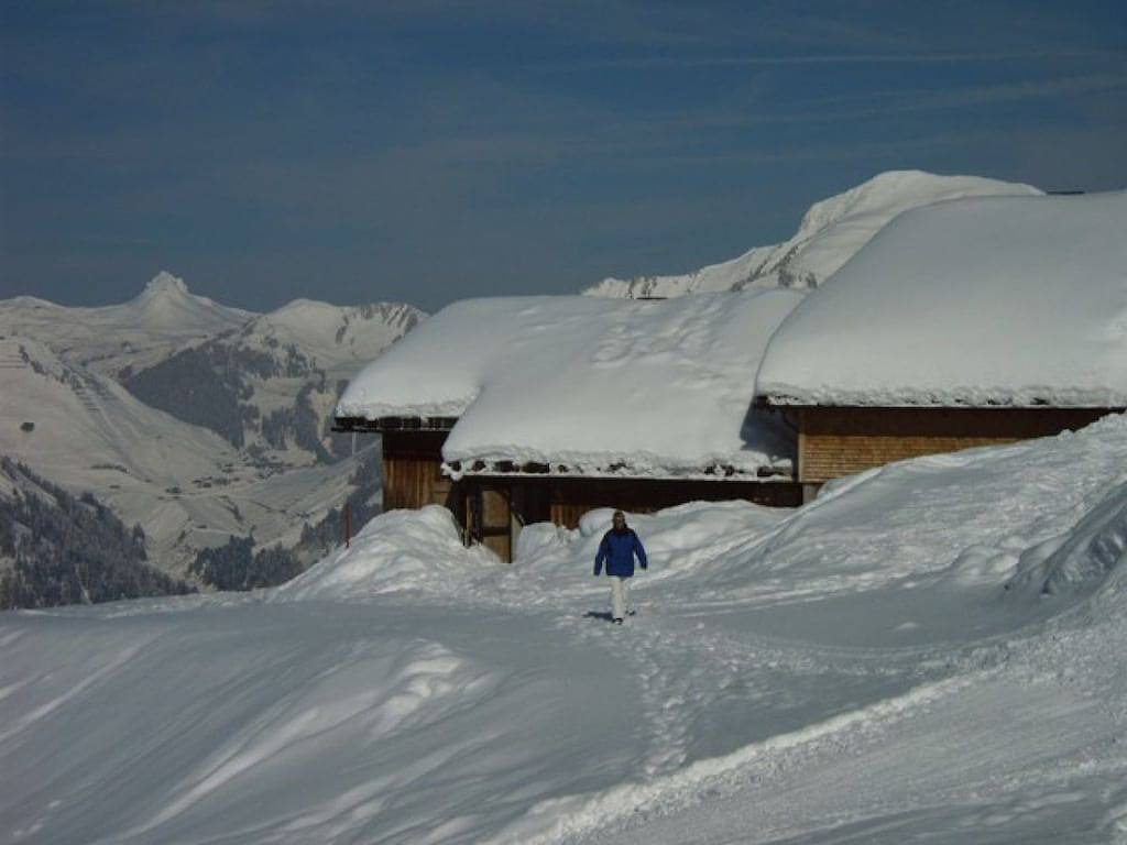 Schi-Berghütte Garmilhütte in Sonntag, Lechquellengebirge