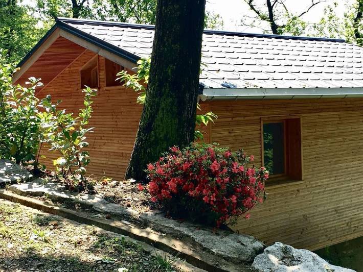 Chalet für 3 Personen, mit Garten, mit Haustier im Ticino