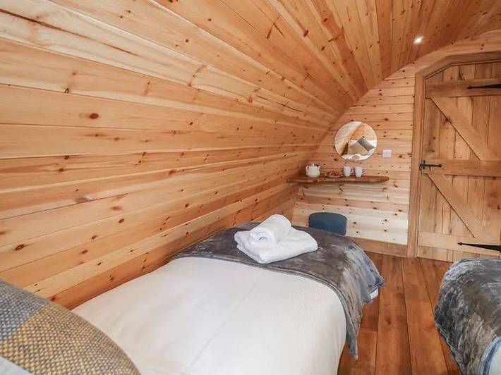 Glamping für 4 Personen, mit Whirlpool und Garten in Wales - 4