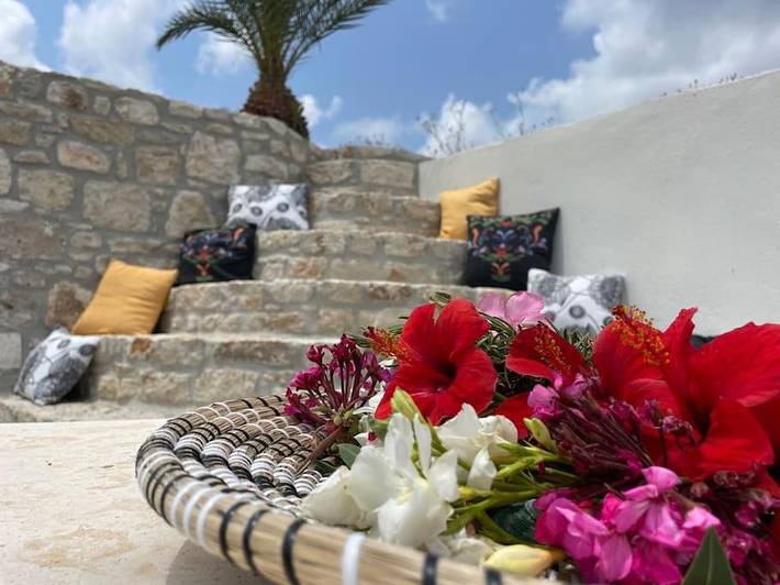 Gîte pour 4 personnes, avec vue et jardin dans Palekastron - 3