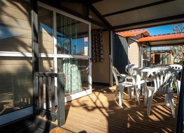 Gîte pour 2 personnes, avec bassin pour enfant dans Serignan Plage