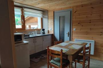 Gîte pour 2 personnes, avec jardin et terrasse à Steige