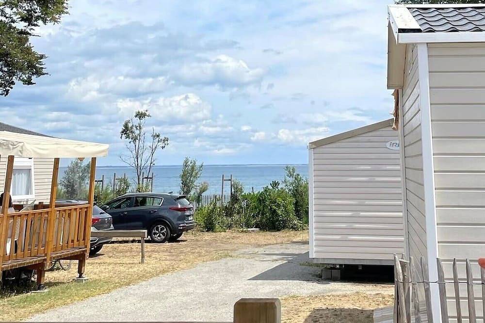 Vue mer, Location mobil-home, 3 chambres, terrasse. in Quiberon, Côte des Mégalithes