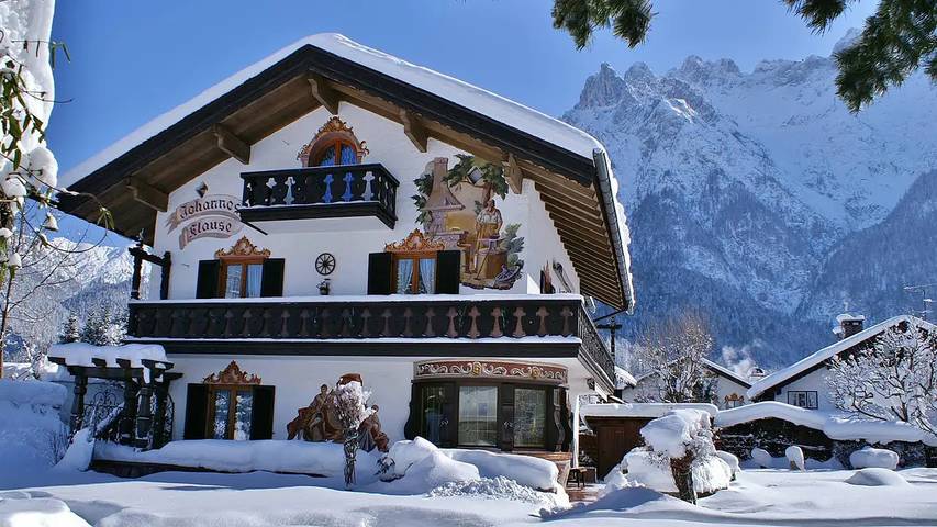 Gîte pour 2 personnes, avec sauna et balcon à Mittenwald - 4