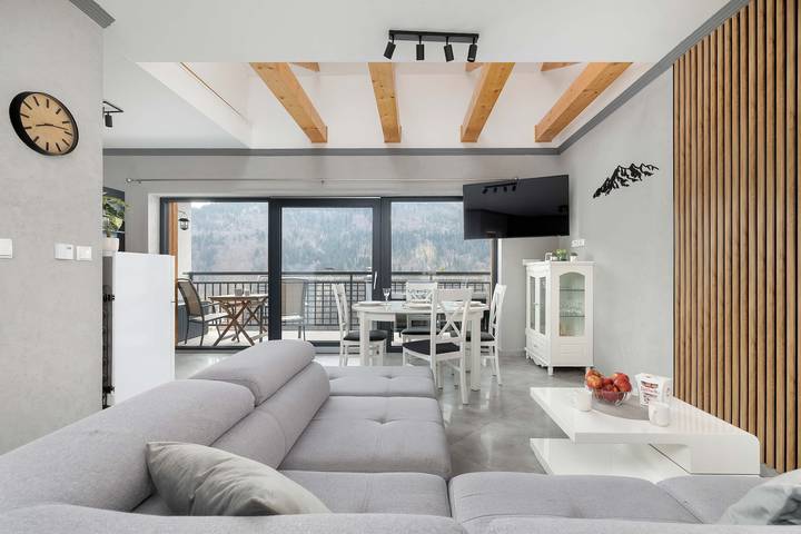 Apartament wakacyjny dla 6 osób, z balkon, Dla rodziny w Szczyrk