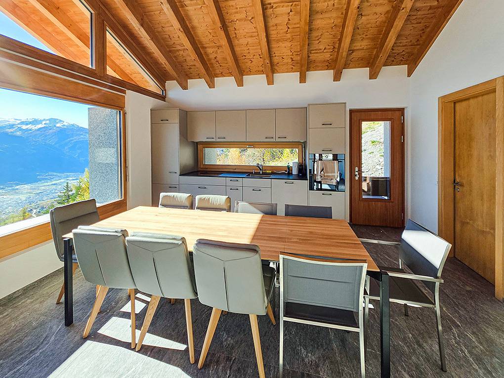 Casa vacanza per 4 persone con terrazza in Mollens, Sion - Sierre e dintorni