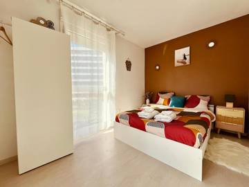 Gîte pour 2 personnes, avec balcon à Vénissieux