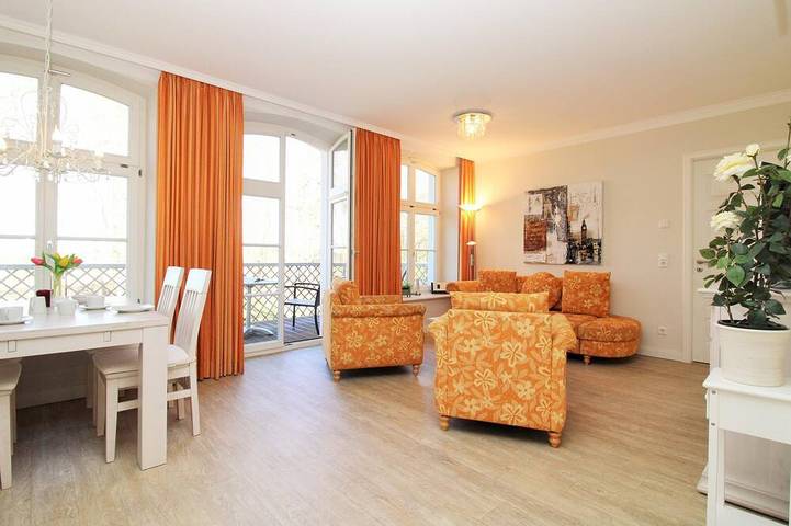 Ferienwohnung für 4 Personen, mit Sauna und Balkon sowie Garten, mit Haustier - 1