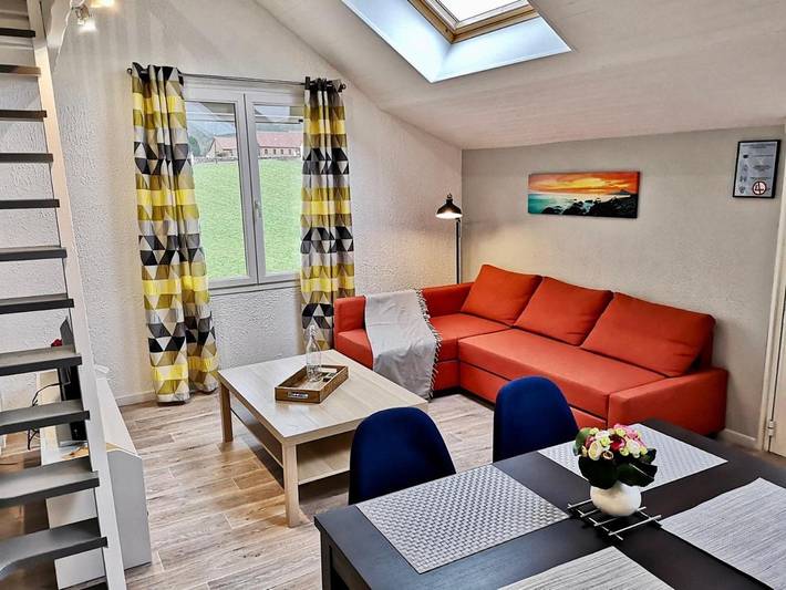 Maison d’hôte pour 3 personnes, avec jardin et vue