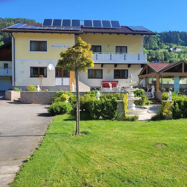 B&B für 4 Personen, mit Balkon und Garten sowie Ausblick in St. Georgen ob Murau