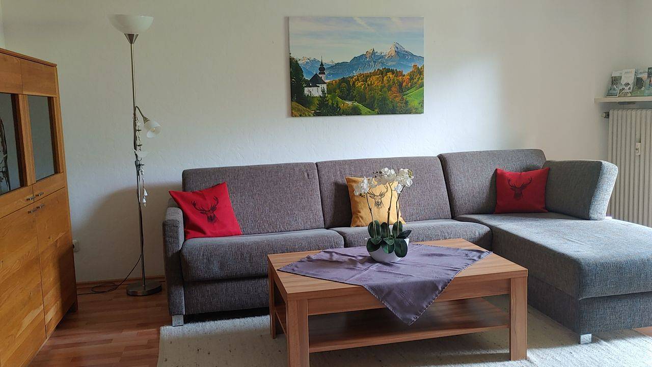 Geheel vakantieappartement, Vakantieappartement voor 3 personen met terras in Schönau am Königssee, Berechtesgardener Alpen