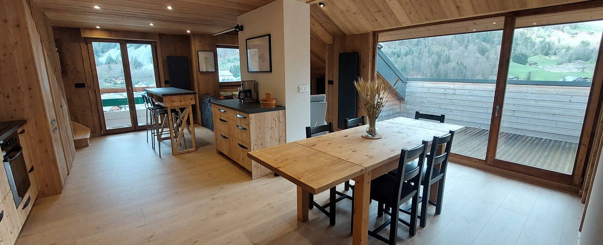 Apartamento entero, Apartamento nuevo de 4 habitaciones, estilo montaña, en Abondance in Abondance, Les Portes du Soleil