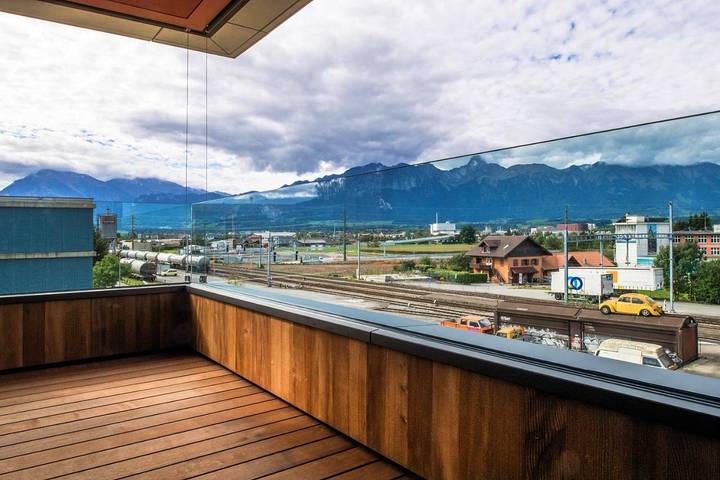 Maison d’hôte pour 2 personnes, avec vue et jardin en Suisse