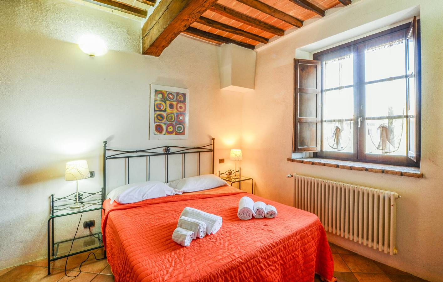 Ganze Ferienwohnung, Gemütliches Gartenapartment mit Pool und WLAN in Castelnuovo di Val di Cecina, Riserva Naturale di Monterufoli