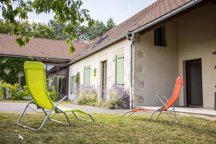 Location de vacances pour 5 personnes, avec Terrasse et Vue à Saint-Pourçain-sur-Sioule