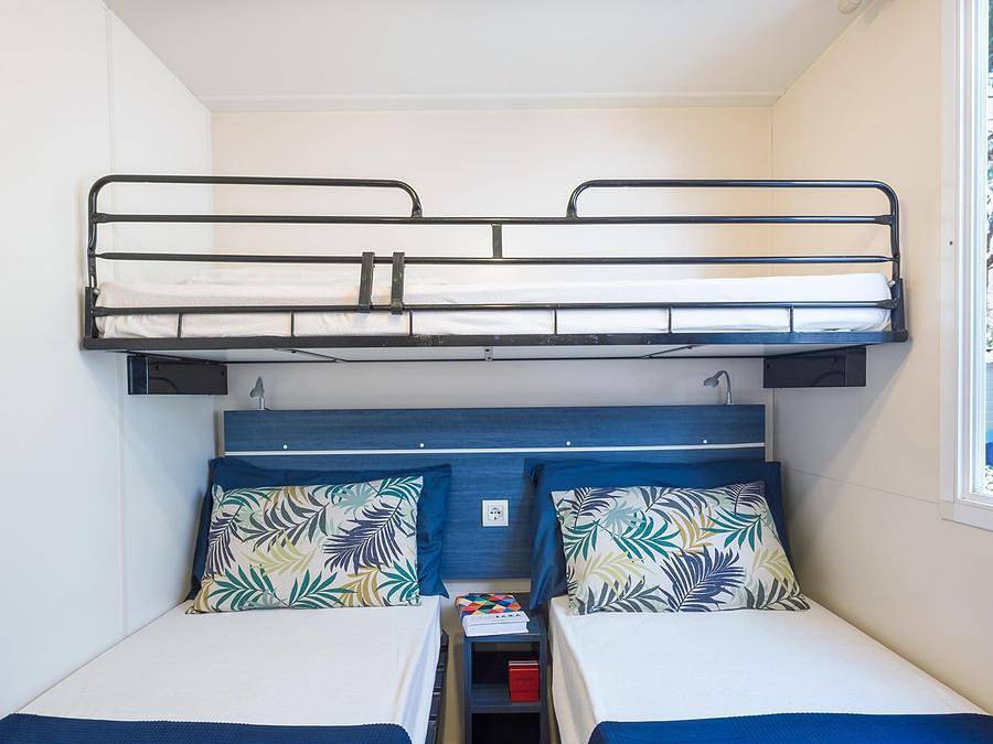 Camping Baia Blu La Tortuga  - Mobilheim 4 personen - Blu Romantic in Aglientu, Gallura