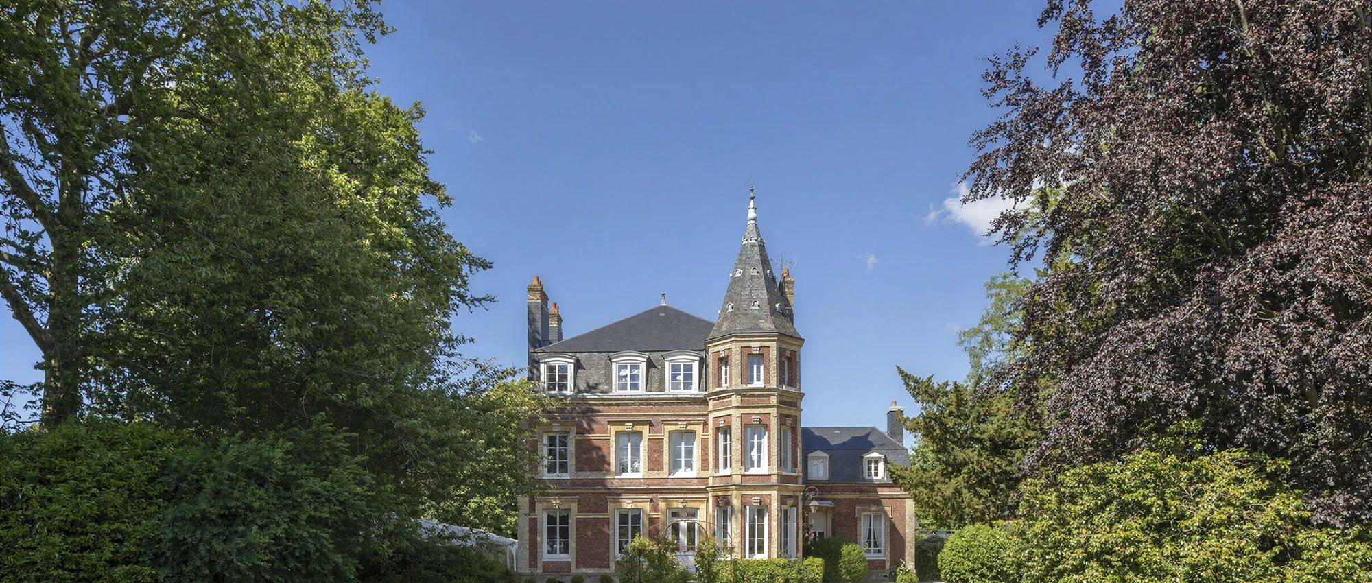 Château pour 33 personnes avec jacuzzi in Luneray, Région de Dieppe