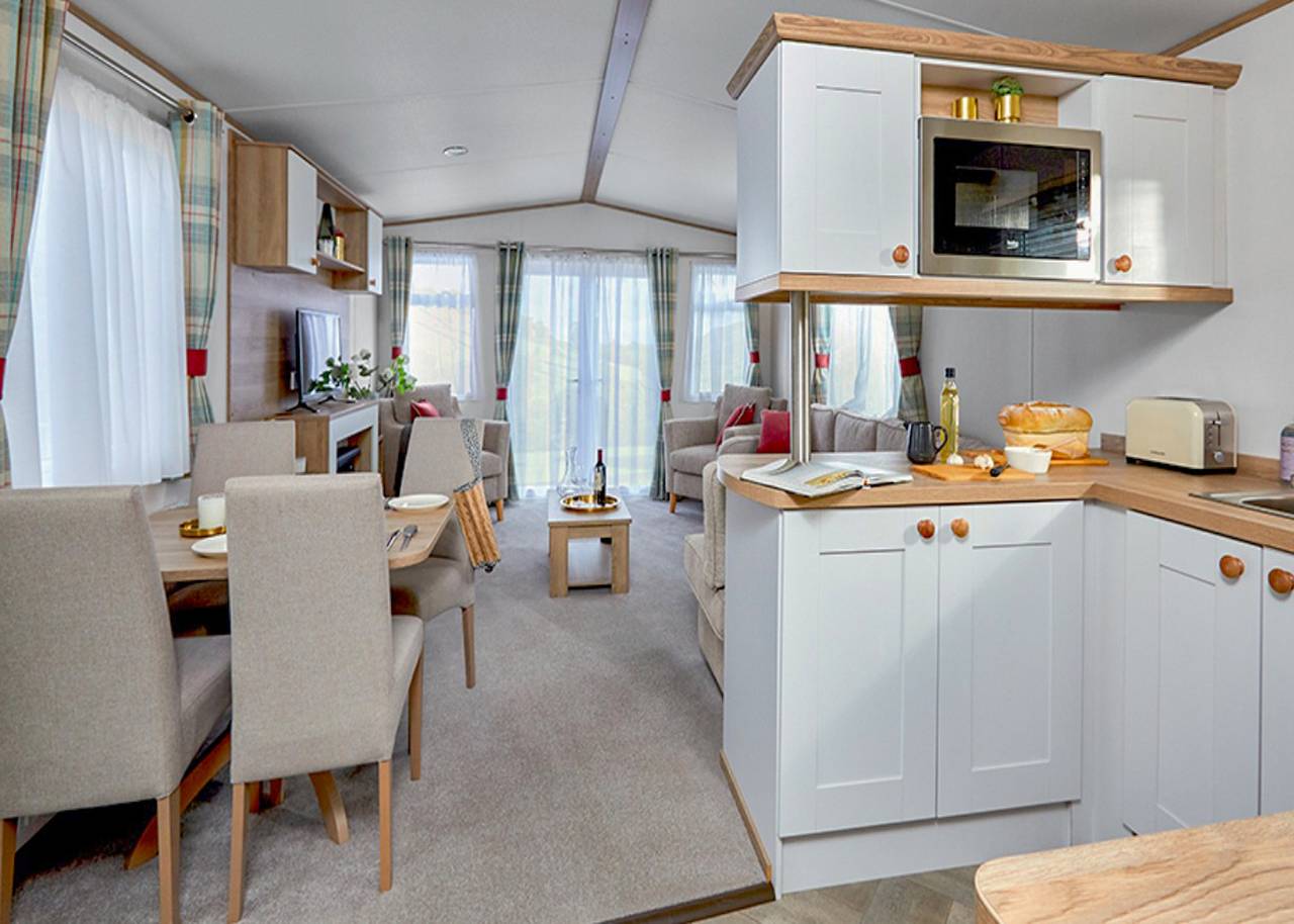 Bronze 2 Bedroom Caravan, Sleeps 3. With parking in Great Yarmouth, The Broads