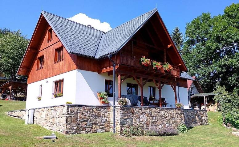 Apartament wakacyjny dla 6 osób, z ogród i widok w Rokytnice nad Jizerou