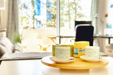 Gîte pour 4 personnes, avec jardin et balcon dans La Défense