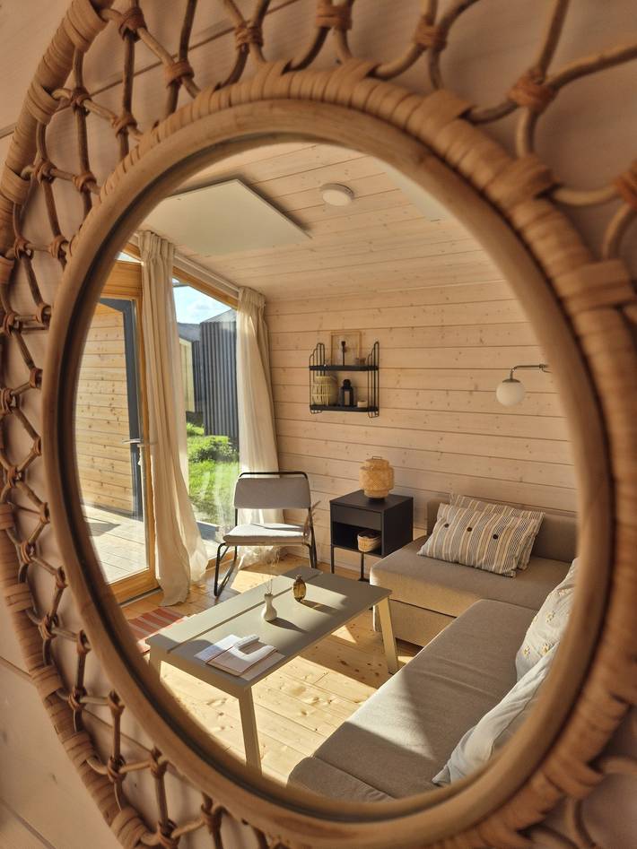 Ferienhaus für 5 Personen, mit Garten und Balkon, kinderfreundlich