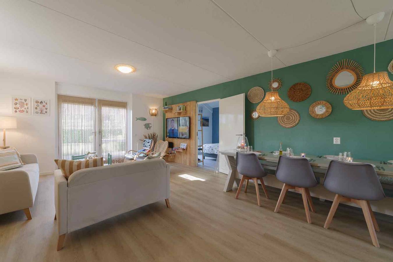 Ferienhaus für 8 Personen mit Sauna und komplett umzäuntem Garten in Wemeldinge in Niederländische Nordsee