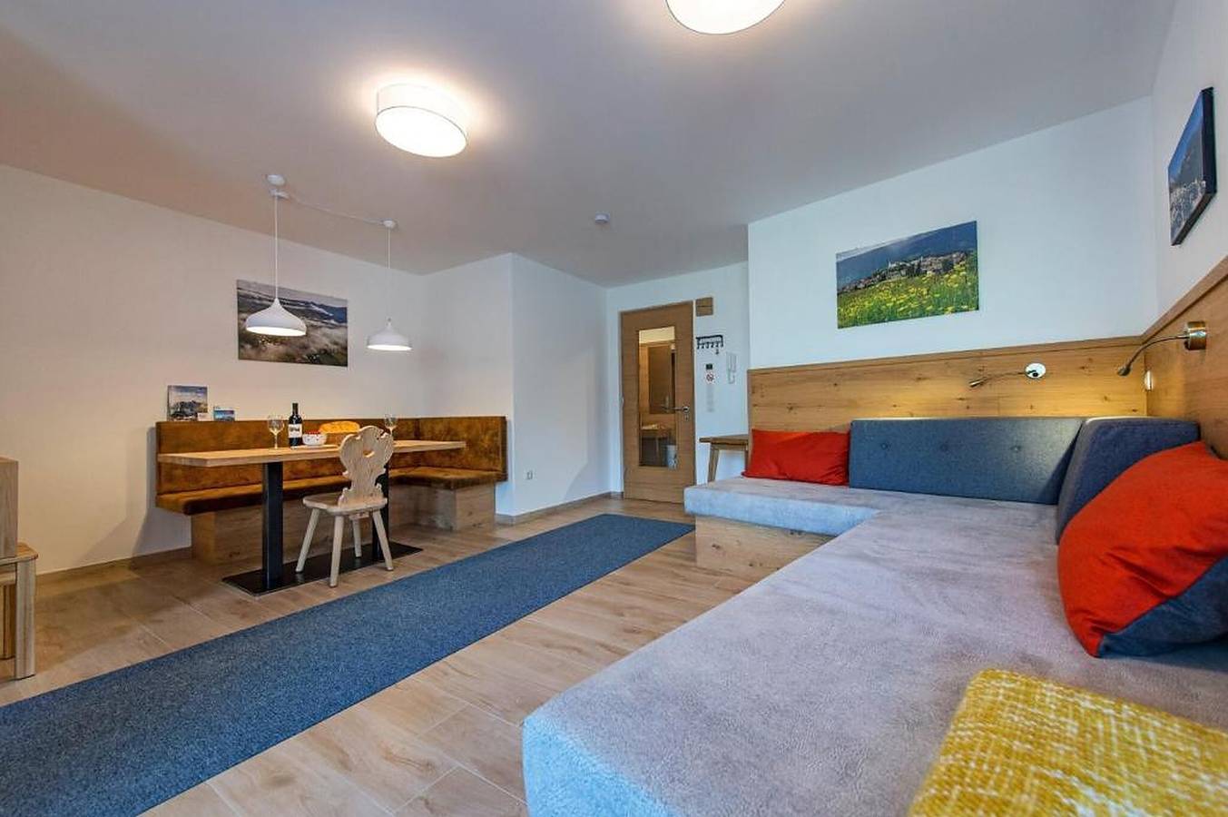 Ganze Wohnung, Ferienwohnung "Gass B" mit Bergblick, Privater Terrasse und Wlan in Albions, Lajen