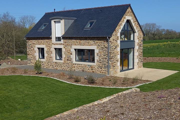 Location de vacances pour 6 personnes, avec terrasse et jardin à Pleumeur-Gautier