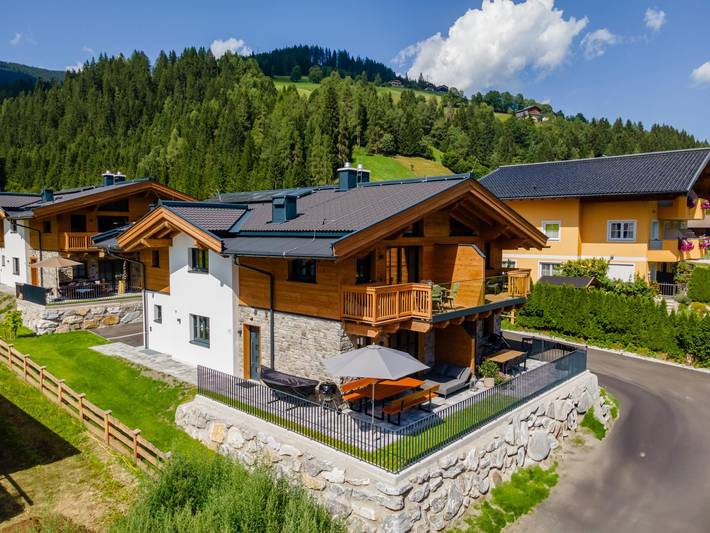 Ferienhaus für 10 Personen, mit Balkon und Terrasse sowie Garten und Sauna in Wagrain - 2
