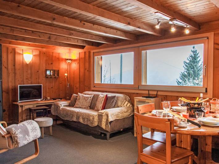 Ferienhaus für 4 Personen, mit Balkon und Terrasse sowie Garten im Wallis - 3