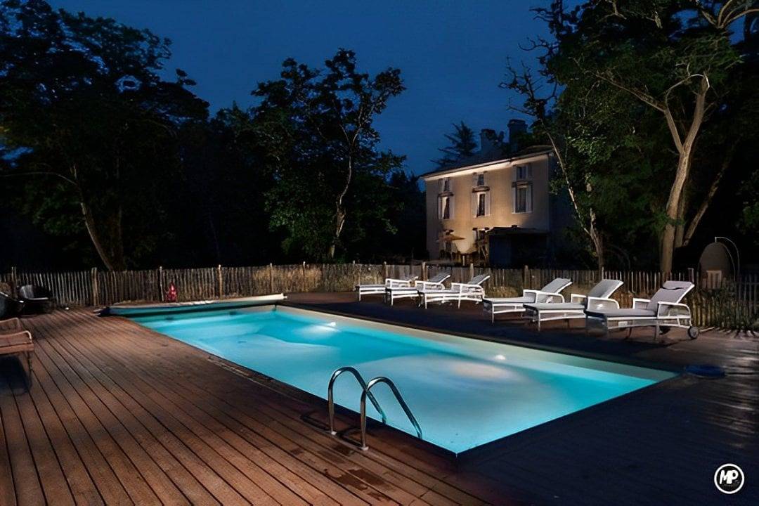 Chambre d'hôtes Bien-Être Lou Castet de Lussolle - Chambre Magnolias in Losse, Landes