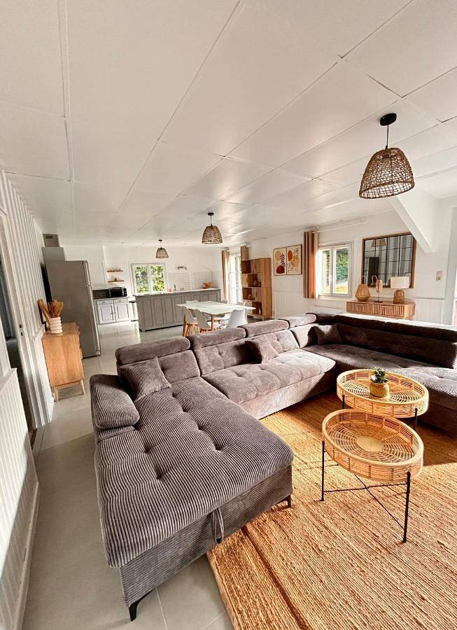 Location de vacances pour 8 personnes, avec vue et jardin à Baroville - 3