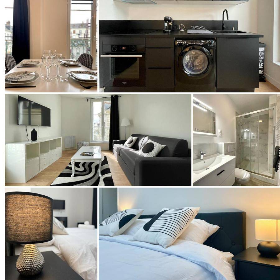 Appartement entier, One-Bedroom Apartment in Château-du-Loir, Vallée de la Loire