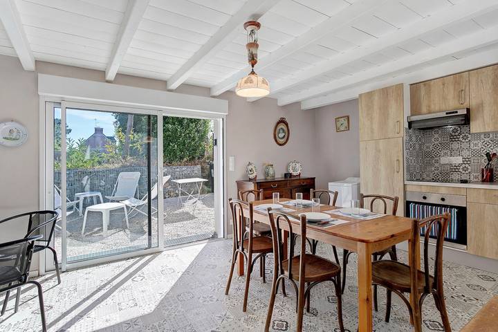 Maison de vacances « Petite maison de pêcheur » avec jardin privé et Wi-Fi in Étables-sur-Mer, Côte de Goëlo