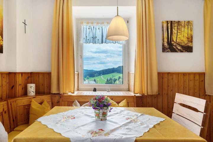 Ganze Wohnung, Ferienwohnung 'Rutscherhof' mit Bergblick, privater Terrasse und Wi-Fi in Breitnau, Südschwarzwald