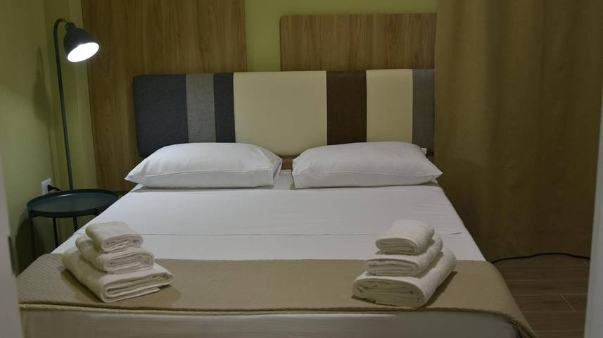 Station pour 2 personnes, avec jardin ainsi que vue et balcon à Zapponeta