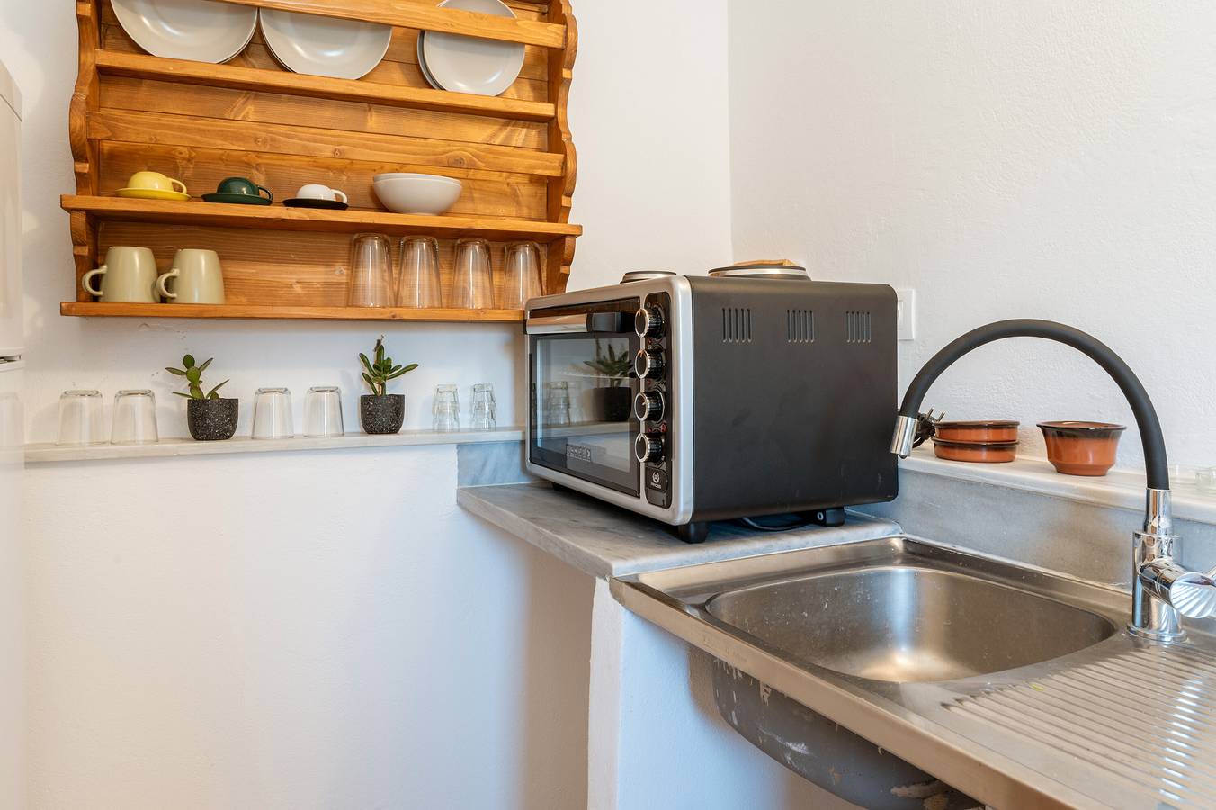 Landhuis 'Tinos By The Sea' met zeezicht, privéterras en airconditioning in Rocharis, Tinos