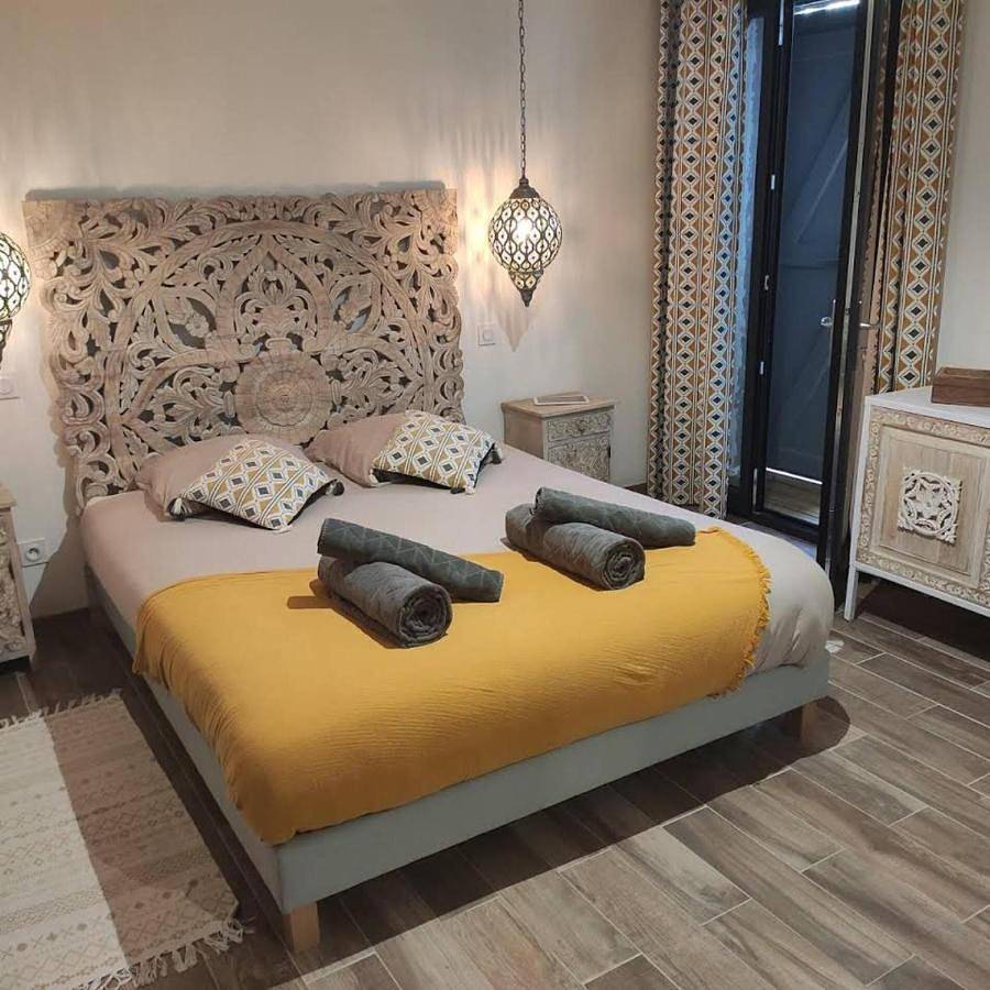 Double Room with Terrace in Jaillans, Région de Valence