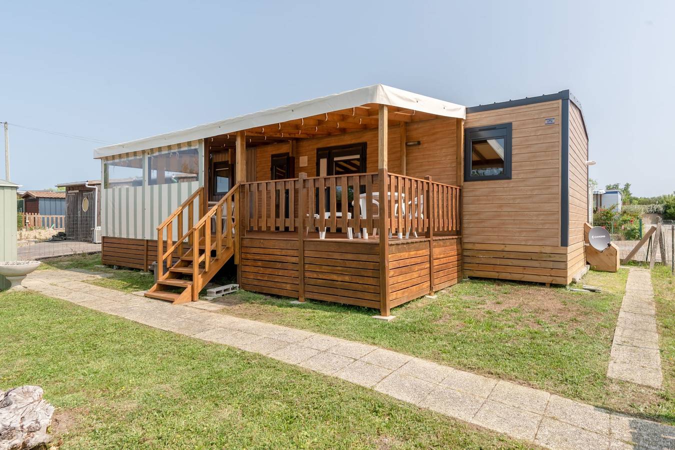 Mobil-home 40m² - Piscine - Jardin in Bourgneuf-en-Retz, Côte de Jade