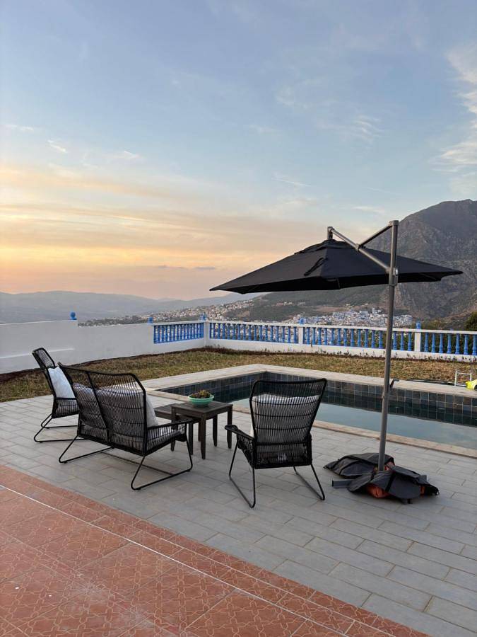 Location de vacances pour 5 personnes, avec vue ainsi que jardin et terrasse, animaux acceptés à Chefchaouen - 4