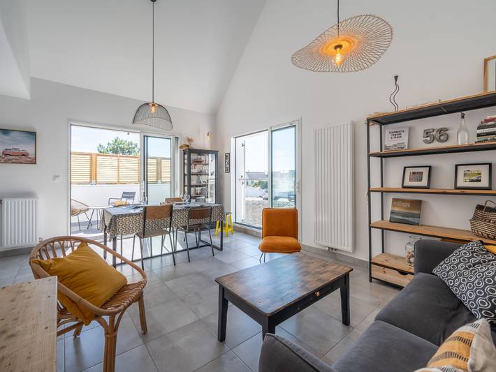 Location de vacances pour 5 personnes, avec Terrasse et Jardin à Quiberon