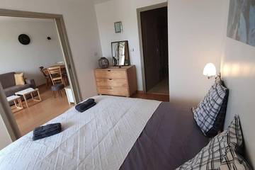 Gîte pour 4 personnes, avec vue et balcon à Veigy-Foncenex