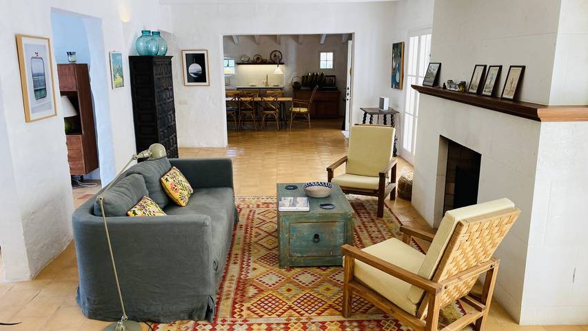 Casa rural para 9 personas, con terraza y jardín, Se admiten mascotas en Maó - 4