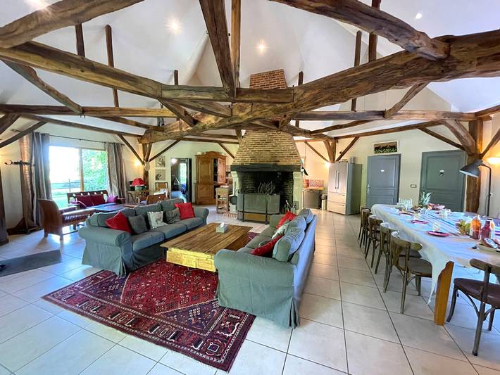 Gîte pour 15 personnes, avec jardin et terrasse en Normandie - 3