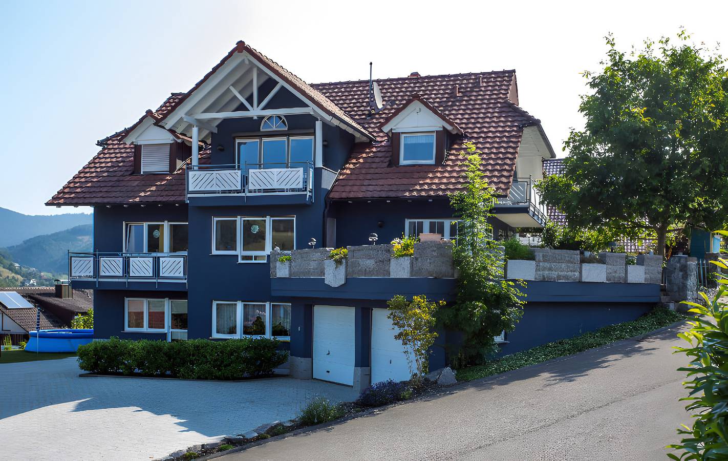 Ganze Wohnung, Apartment 'Echle' mit Bergblick, Balkon und Wlan in Oberharmersbach, Mittlerer Schwarzwald